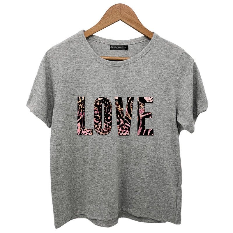 Remera Love Leopardo