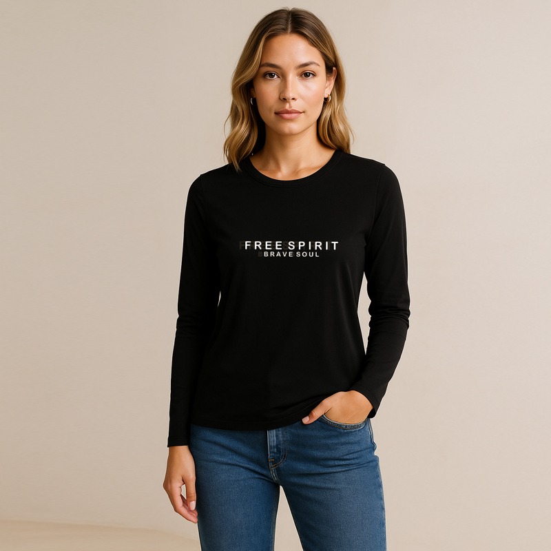Remera Free Spirit Brave Soul