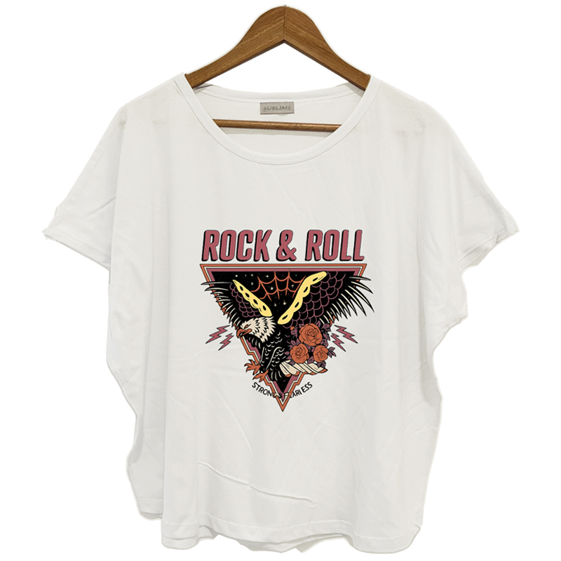 Alternative view of Remera Rock n roll strong and fearless