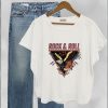 Remera Rock n roll strong and fearless