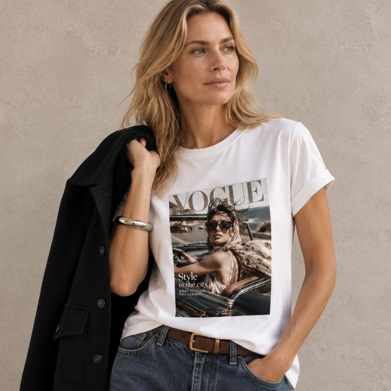 Remera Vogue Auto